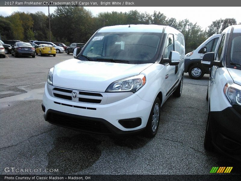 Bright White / Black 2017 Ram ProMaster City Tradesman SLT Cargo Van