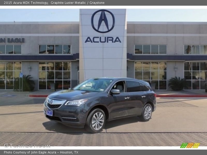 Graphite Luster Metallic / Graystone 2015 Acura MDX Technology