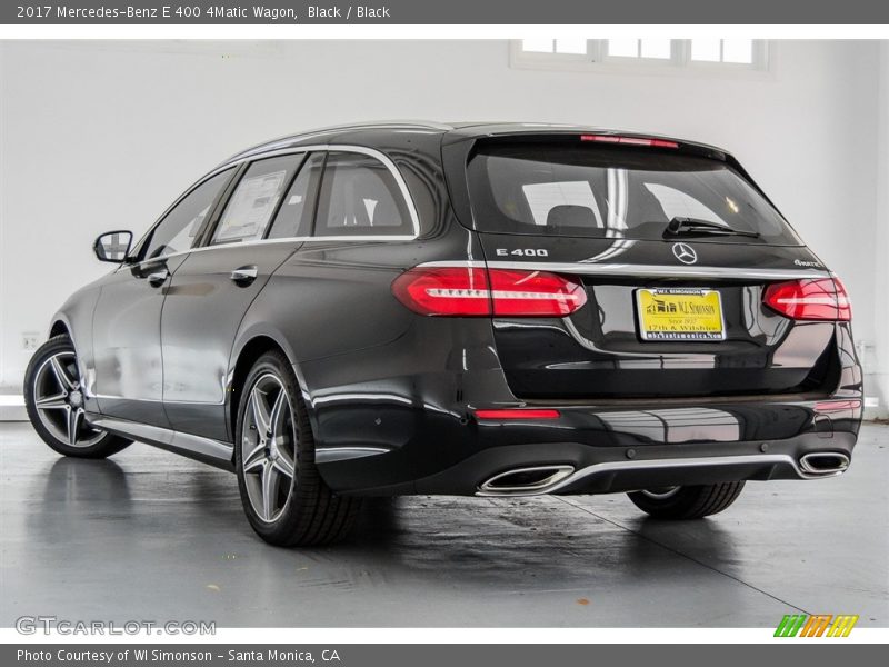 Black / Black 2017 Mercedes-Benz E 400 4Matic Wagon