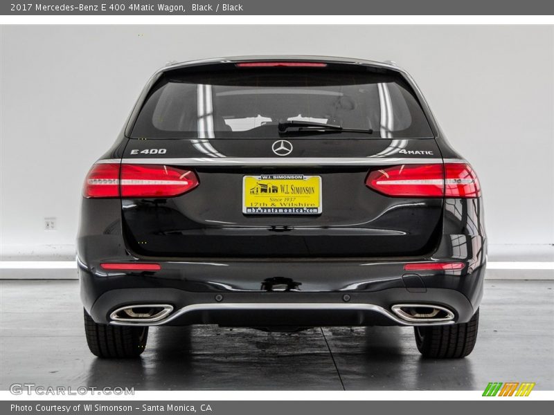 Black / Black 2017 Mercedes-Benz E 400 4Matic Wagon