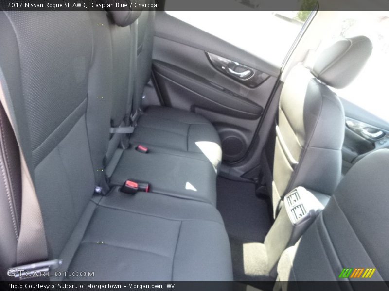 Caspian Blue / Charcoal 2017 Nissan Rogue SL AWD