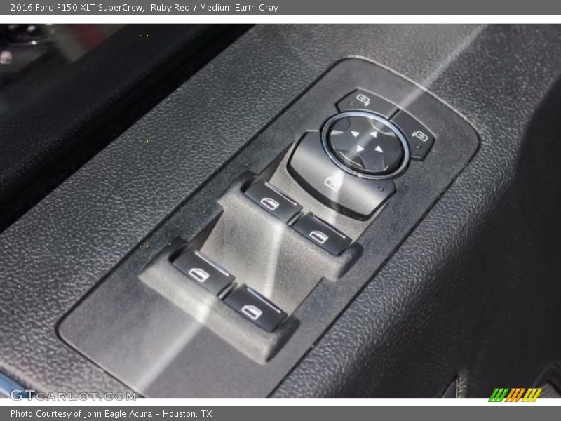 Ruby Red / Medium Earth Gray 2016 Ford F150 XLT SuperCrew