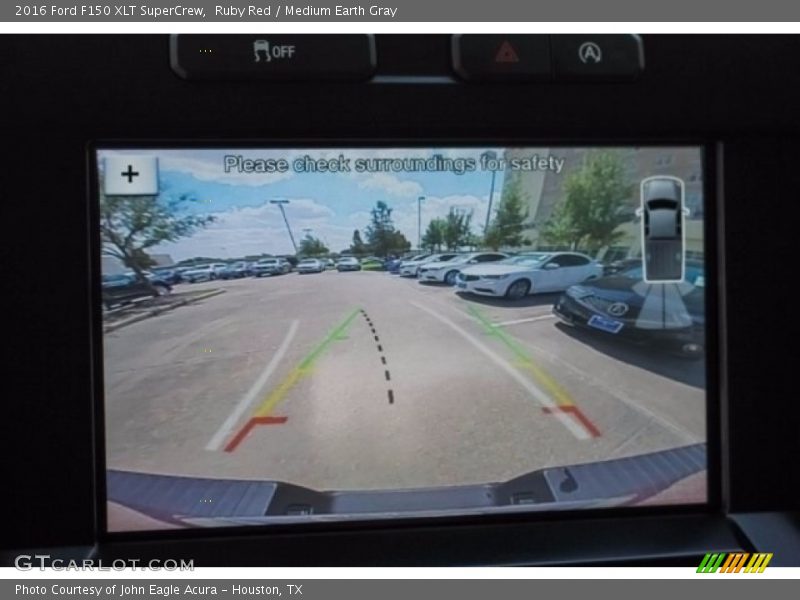 Ruby Red / Medium Earth Gray 2016 Ford F150 XLT SuperCrew