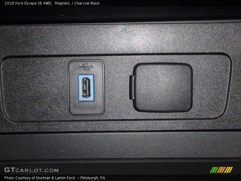 Magnetic / Charcoal Black 2018 Ford Escape SE 4WD