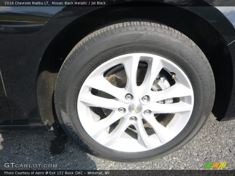 Mosaic Black Metallic / Jet Black 2016 Chevrolet Malibu LT