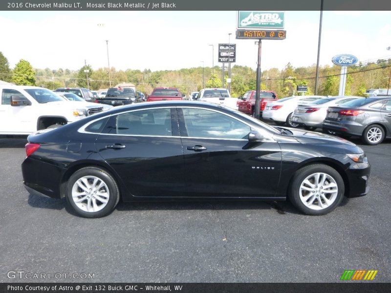 Mosaic Black Metallic / Jet Black 2016 Chevrolet Malibu LT