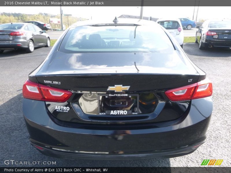 Mosaic Black Metallic / Jet Black 2016 Chevrolet Malibu LT