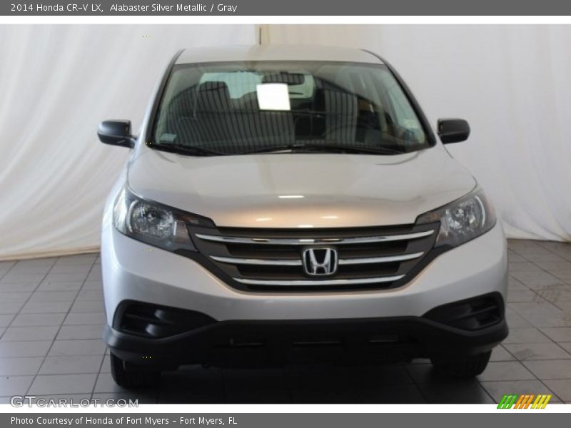 Alabaster Silver Metallic / Gray 2014 Honda CR-V LX