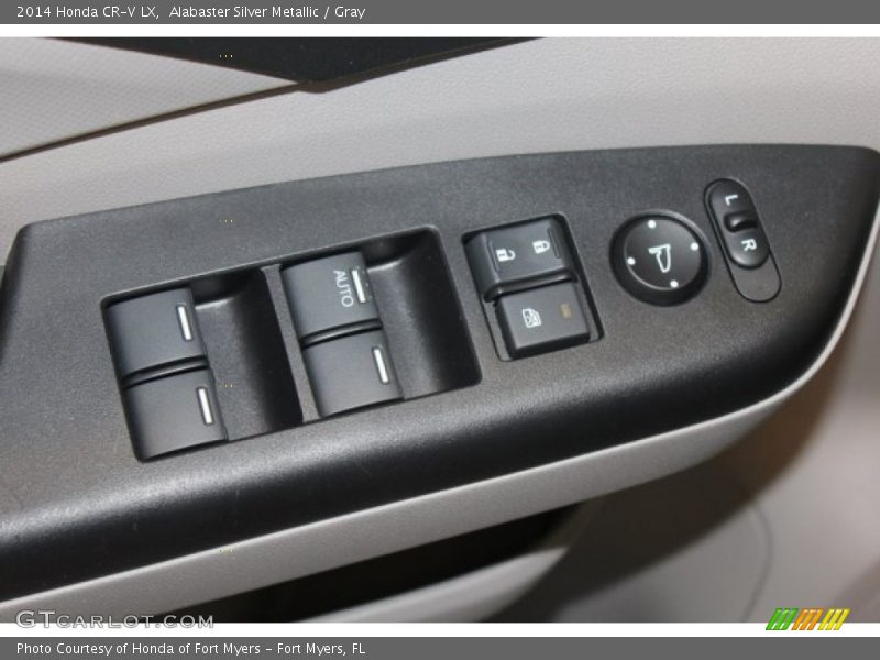 Alabaster Silver Metallic / Gray 2014 Honda CR-V LX