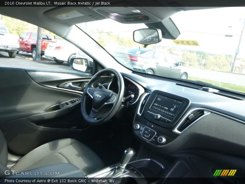 Mosaic Black Metallic / Jet Black 2016 Chevrolet Malibu LT