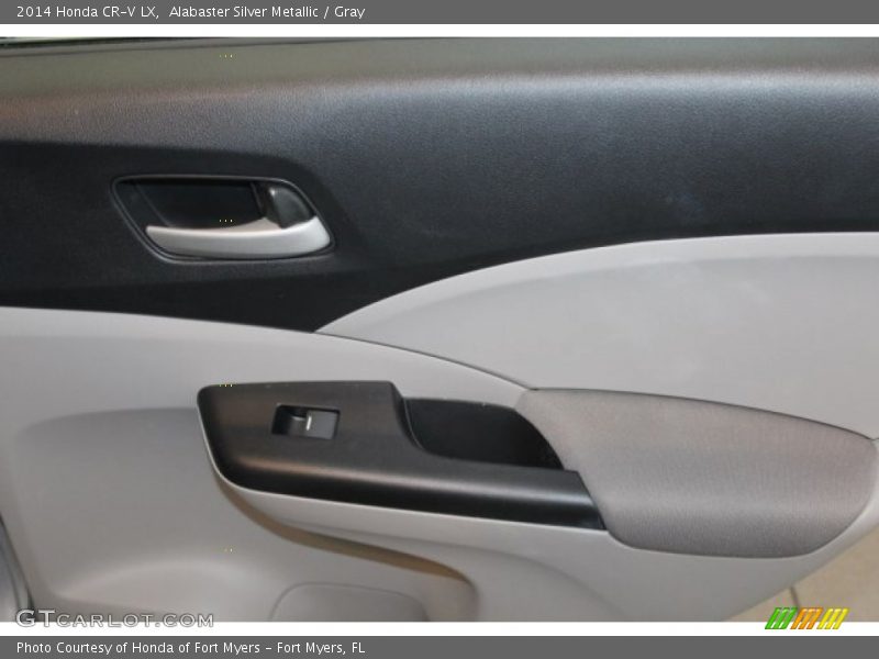 Alabaster Silver Metallic / Gray 2014 Honda CR-V LX