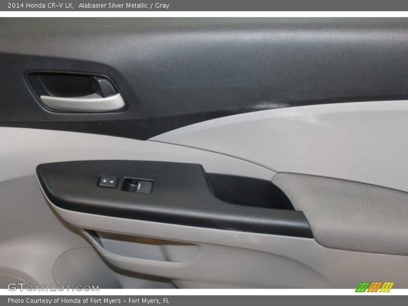 Alabaster Silver Metallic / Gray 2014 Honda CR-V LX