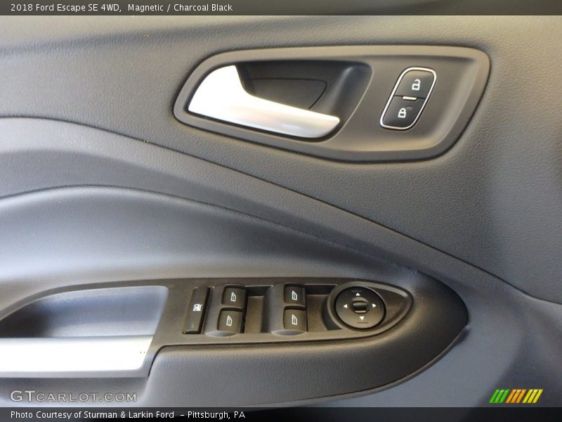 Magnetic / Charcoal Black 2018 Ford Escape SE 4WD