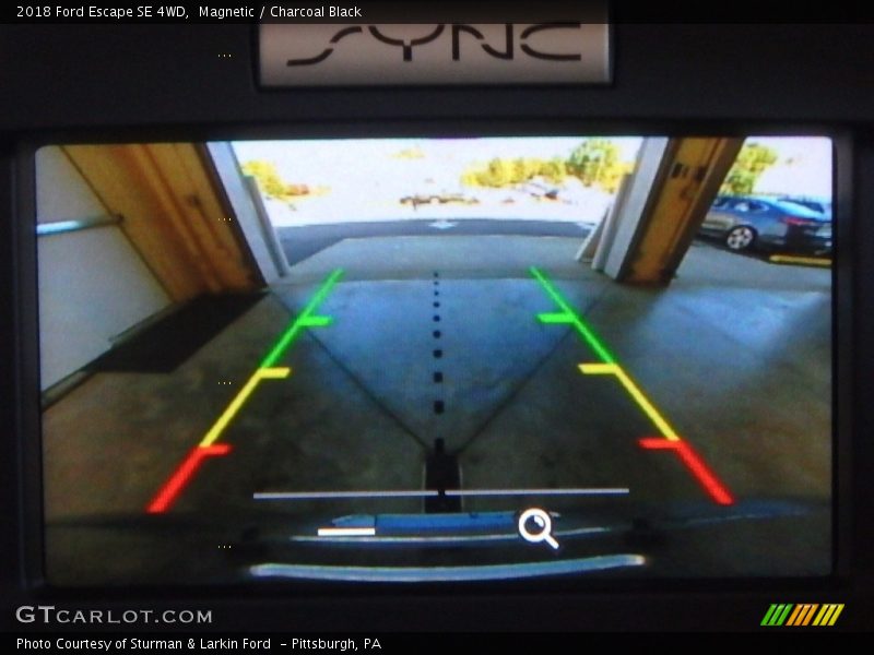 Magnetic / Charcoal Black 2018 Ford Escape SE 4WD