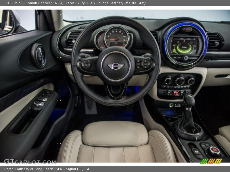 Lapisluxury Blue / Lounge Leather/Satellite Grey 2017 Mini Clubman Cooper S ALL4