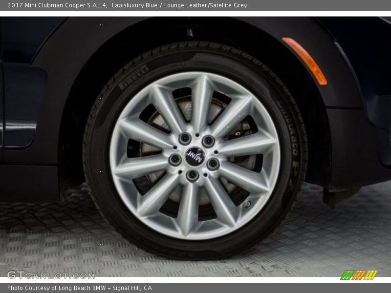 Lapisluxury Blue / Lounge Leather/Satellite Grey 2017 Mini Clubman Cooper S ALL4