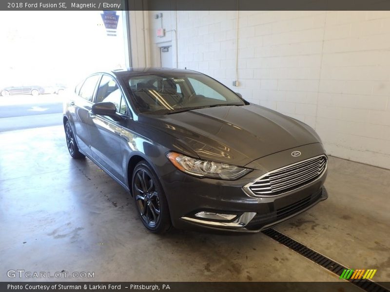 Magnetic / Ebony 2018 Ford Fusion SE