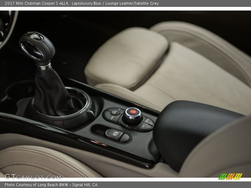 Lapisluxury Blue / Lounge Leather/Satellite Grey 2017 Mini Clubman Cooper S ALL4