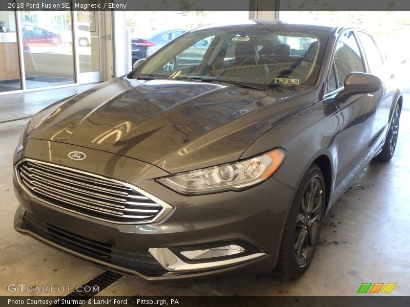 Magnetic / Ebony 2018 Ford Fusion SE
