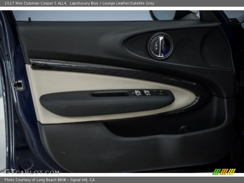 Lapisluxury Blue / Lounge Leather/Satellite Grey 2017 Mini Clubman Cooper S ALL4