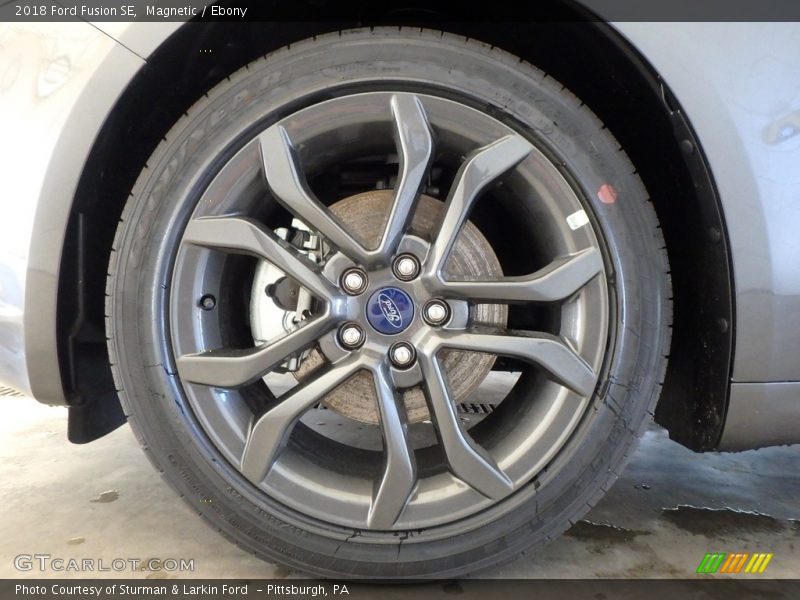 Magnetic / Ebony 2018 Ford Fusion SE