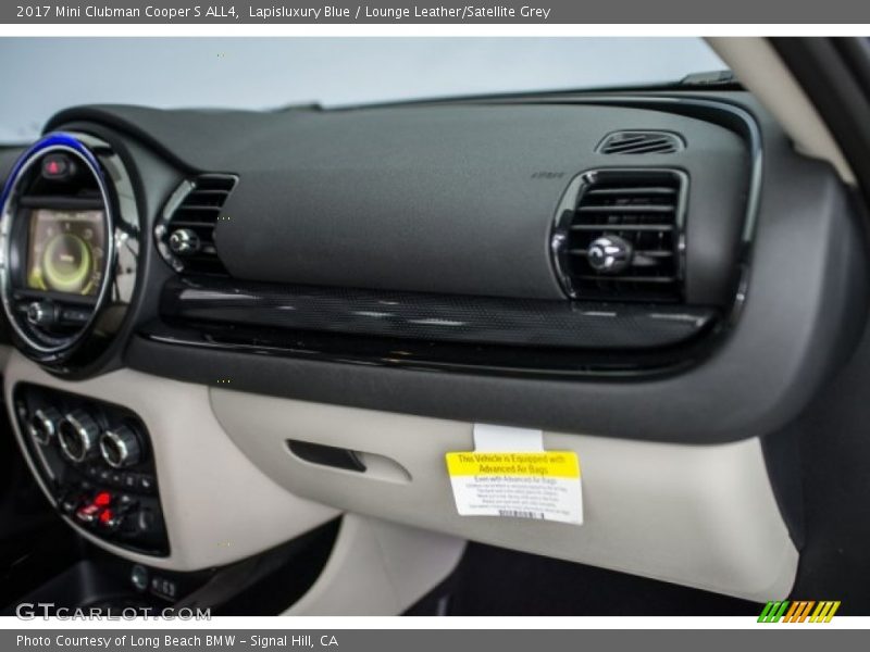 Lapisluxury Blue / Lounge Leather/Satellite Grey 2017 Mini Clubman Cooper S ALL4