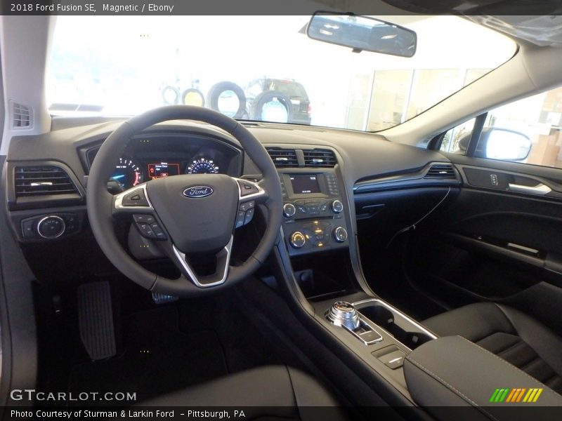 Magnetic / Ebony 2018 Ford Fusion SE