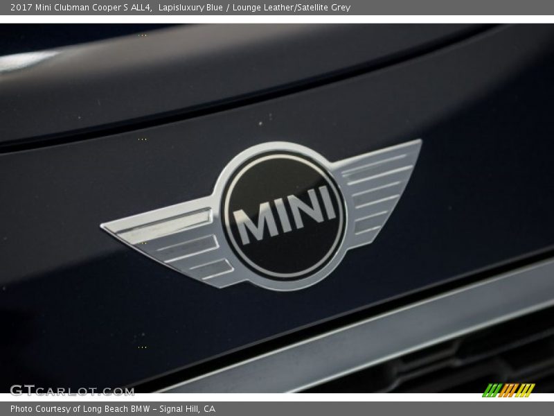 Lapisluxury Blue / Lounge Leather/Satellite Grey 2017 Mini Clubman Cooper S ALL4