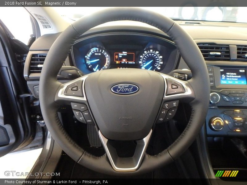 Magnetic / Ebony 2018 Ford Fusion SE