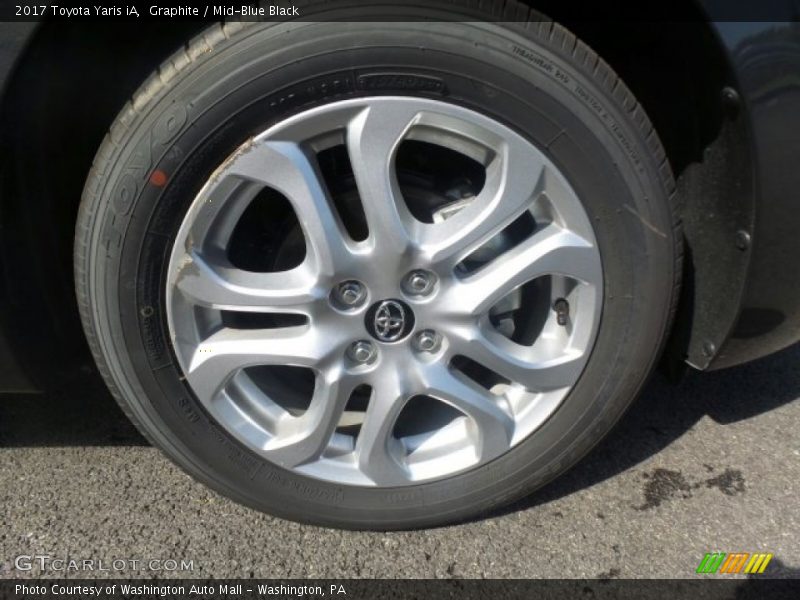 Graphite / Mid-Blue Black 2017 Toyota Yaris iA