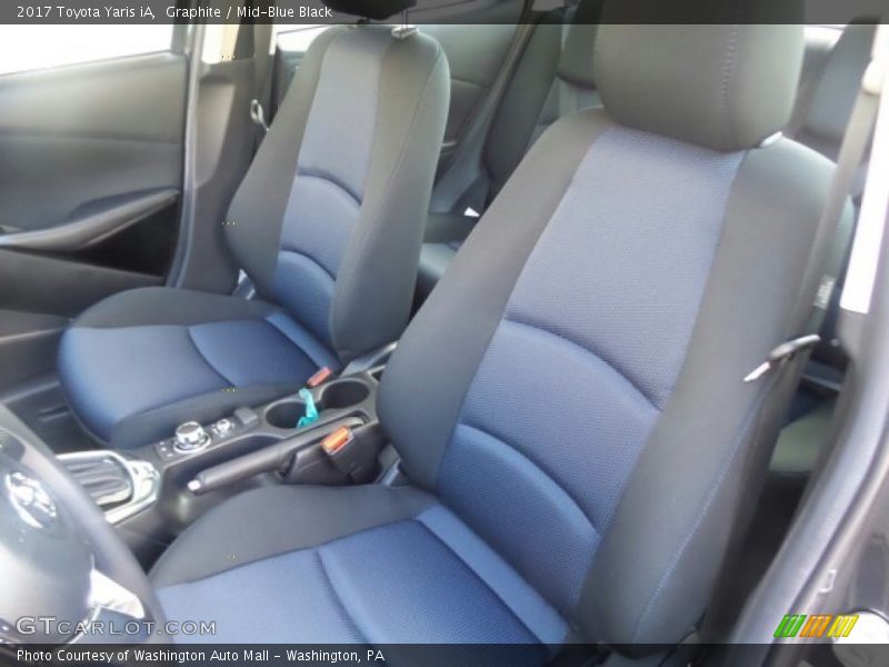 Graphite / Mid-Blue Black 2017 Toyota Yaris iA
