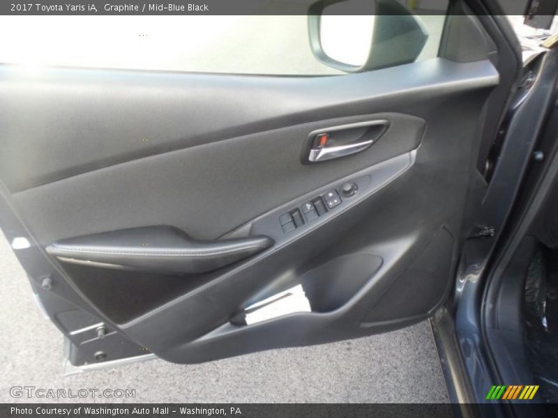 Graphite / Mid-Blue Black 2017 Toyota Yaris iA