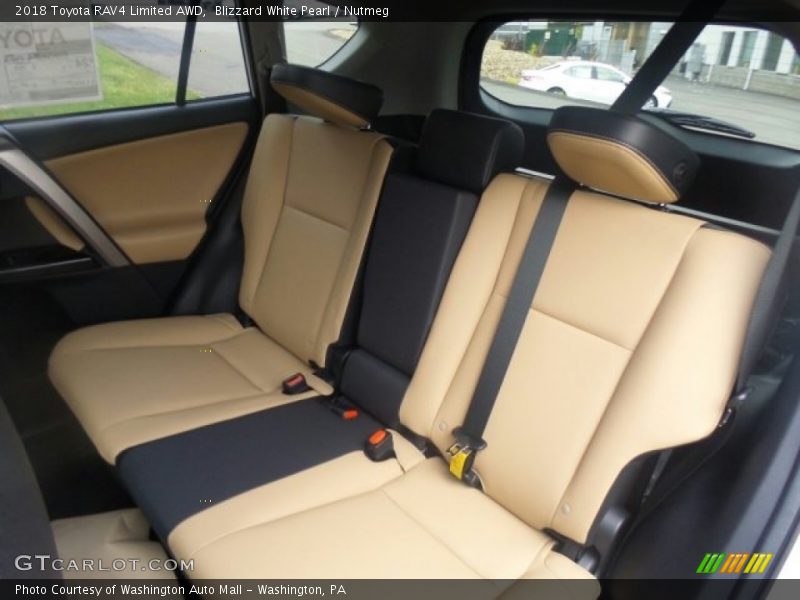 Rear Seat of 2018 RAV4 Limited AWD