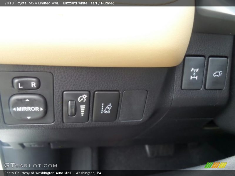 Controls of 2018 RAV4 Limited AWD