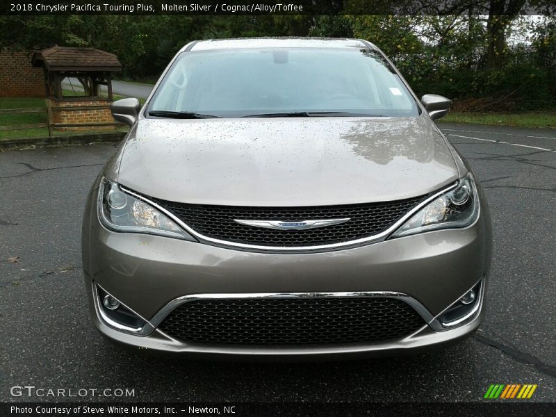 Molten Silver / Cognac/Alloy/Toffee 2018 Chrysler Pacifica Touring Plus
