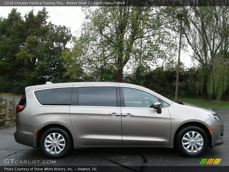 Molten Silver / Cognac/Alloy/Toffee 2018 Chrysler Pacifica Touring Plus