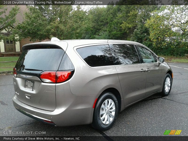 Molten Silver / Cognac/Alloy/Toffee 2018 Chrysler Pacifica Touring Plus