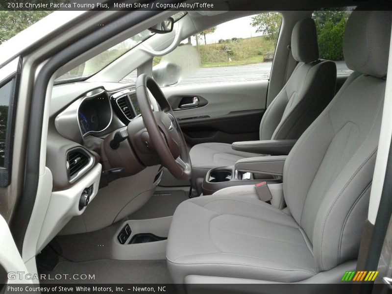 Molten Silver / Cognac/Alloy/Toffee 2018 Chrysler Pacifica Touring Plus