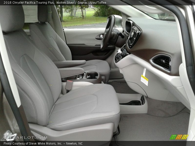 Molten Silver / Cognac/Alloy/Toffee 2018 Chrysler Pacifica Touring Plus