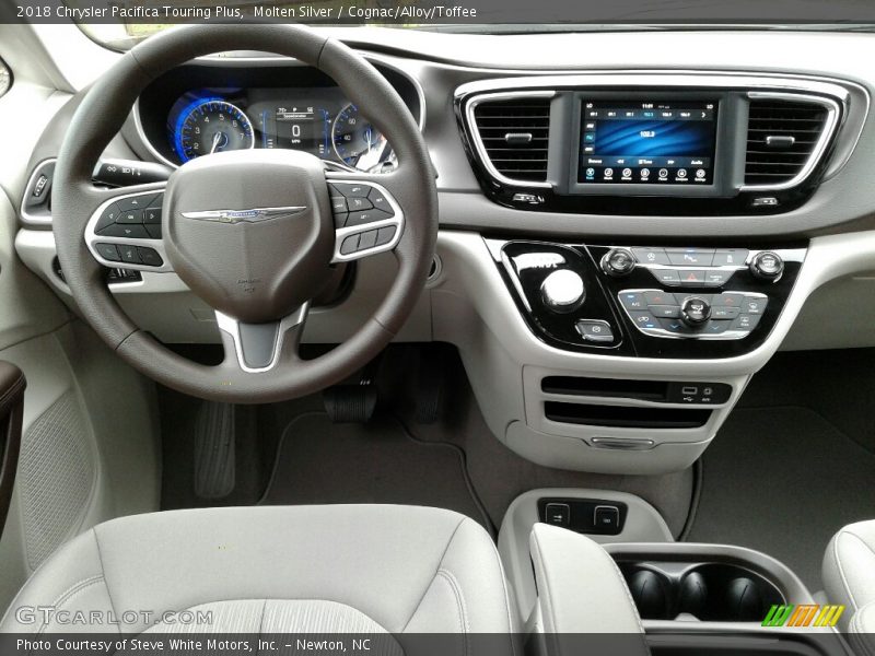 Molten Silver / Cognac/Alloy/Toffee 2018 Chrysler Pacifica Touring Plus