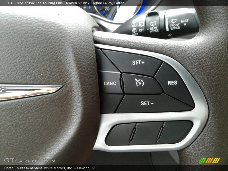 Molten Silver / Cognac/Alloy/Toffee 2018 Chrysler Pacifica Touring Plus