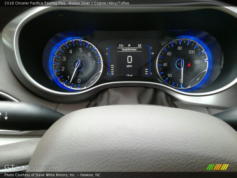 Molten Silver / Cognac/Alloy/Toffee 2018 Chrysler Pacifica Touring Plus