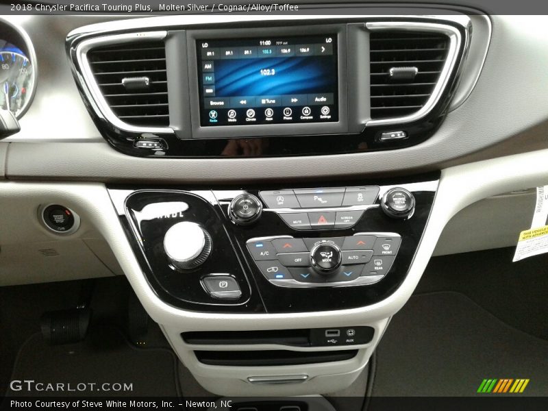Molten Silver / Cognac/Alloy/Toffee 2018 Chrysler Pacifica Touring Plus