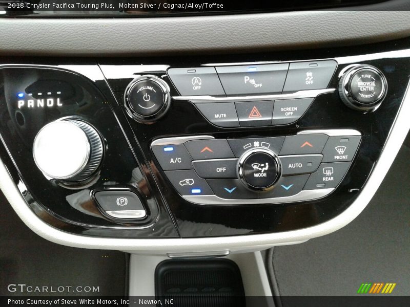 Molten Silver / Cognac/Alloy/Toffee 2018 Chrysler Pacifica Touring Plus