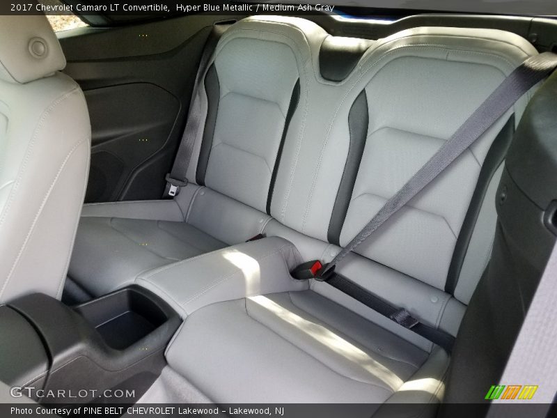 Hyper Blue Metallic / Medium Ash Gray 2017 Chevrolet Camaro LT Convertible
