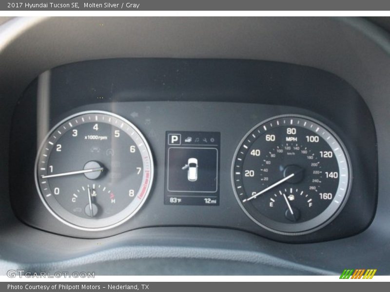 Molten Silver / Gray 2017 Hyundai Tucson SE