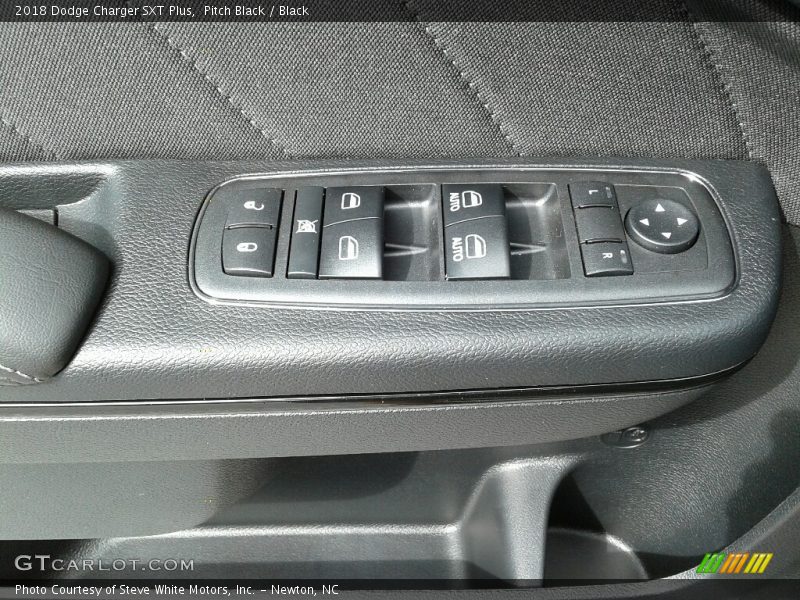 Pitch Black / Black 2018 Dodge Charger SXT Plus