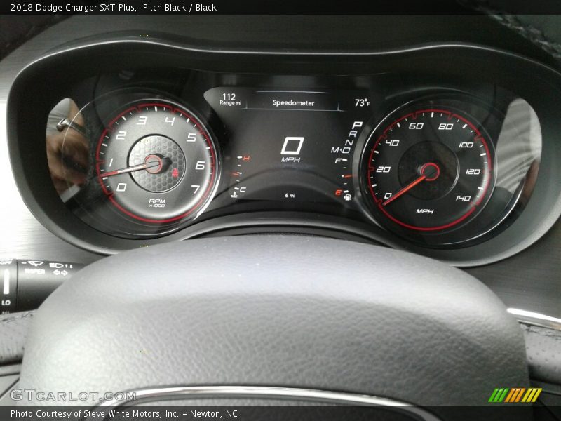 Pitch Black / Black 2018 Dodge Charger SXT Plus