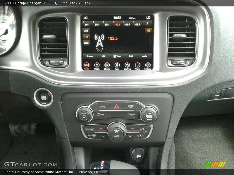 Pitch Black / Black 2018 Dodge Charger SXT Plus