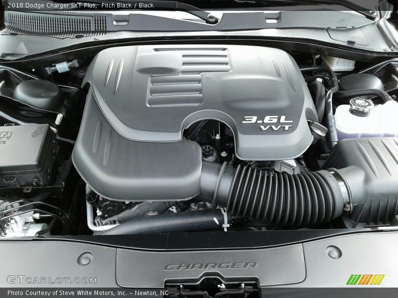 Pitch Black / Black 2018 Dodge Charger SXT Plus